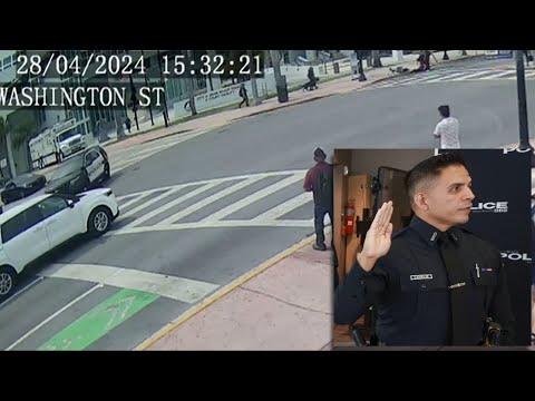 Miami Beach police officer fired for ignoring deadly hit-and-run; video shows him driving off