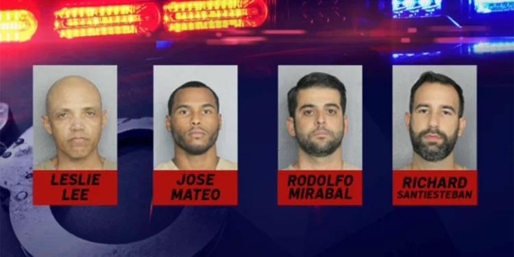 Miami-Dade police officers involved in a Miramar shootout have been arraigned