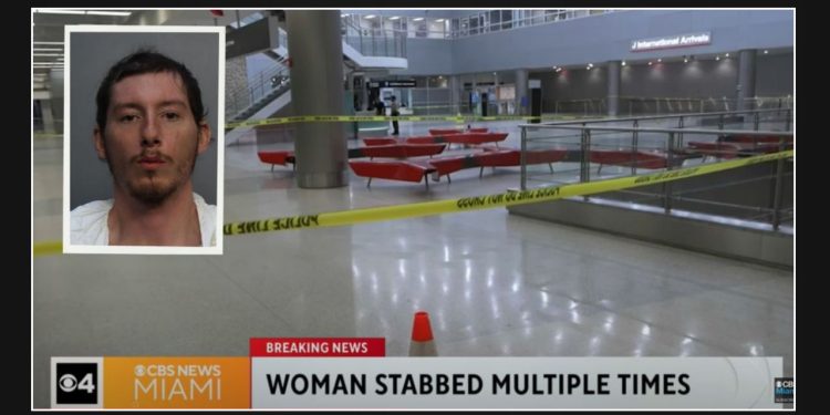 Police claim man stabs transgender woman 18 times at airport