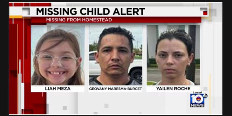 Homestead 8-year-old girl reported missing, prompting a Child Alert