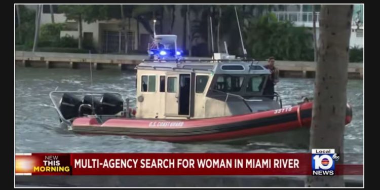 Search for missing woman in Miami River becomes more challenging due to current