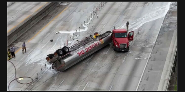 Traffic lanes reopen following accident on I-95 in NW Miami-Dade